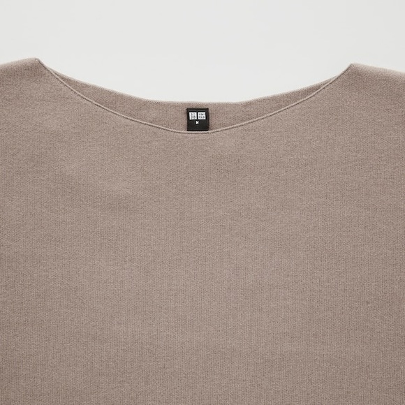 Uniqlo Souffle Yarn Boat Neck Sweater Size M - Picture 2 of 6